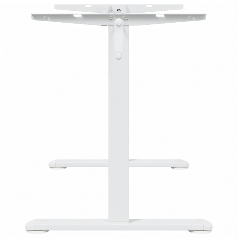 Gestell für Sitz-Steh-Schreibtische Weiß (94-135)x60x(70-114)cm
