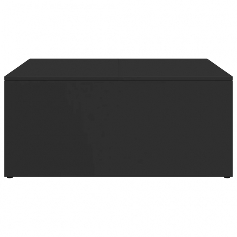 Satztische 2 Stk. Schwarz Holzwerkstoff und Metall