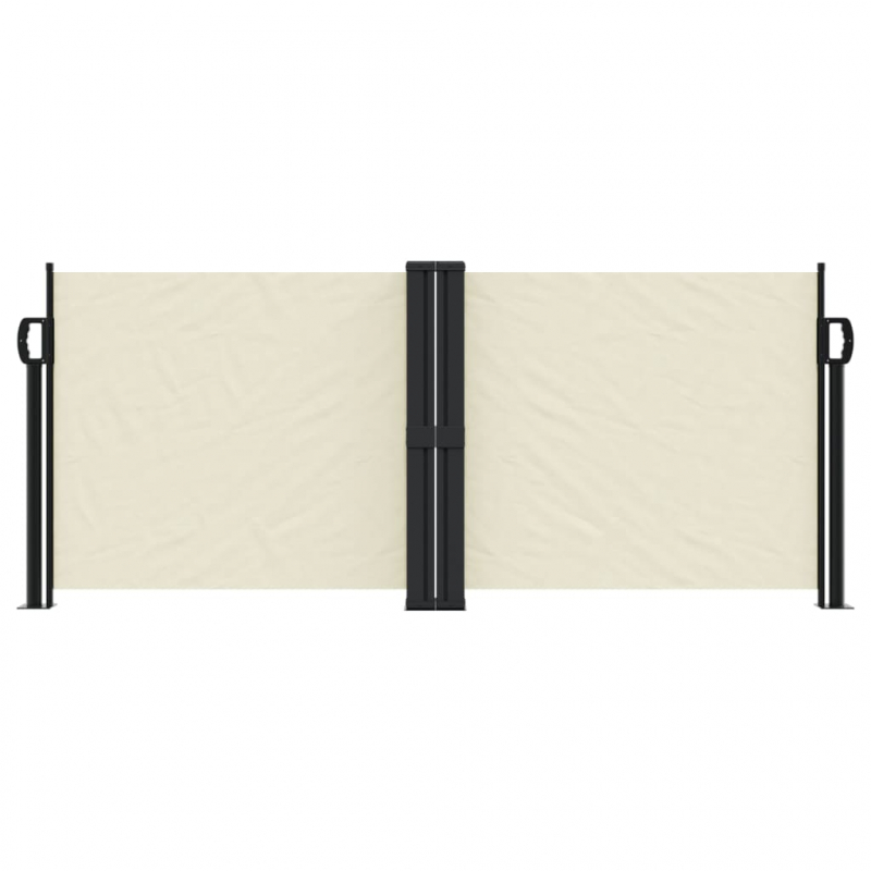 Seitenmarkise Ausziehbar Creme 100x600 cm