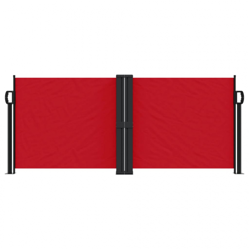 Seitenmarkise Ausziehbar Rot 100x600 cm