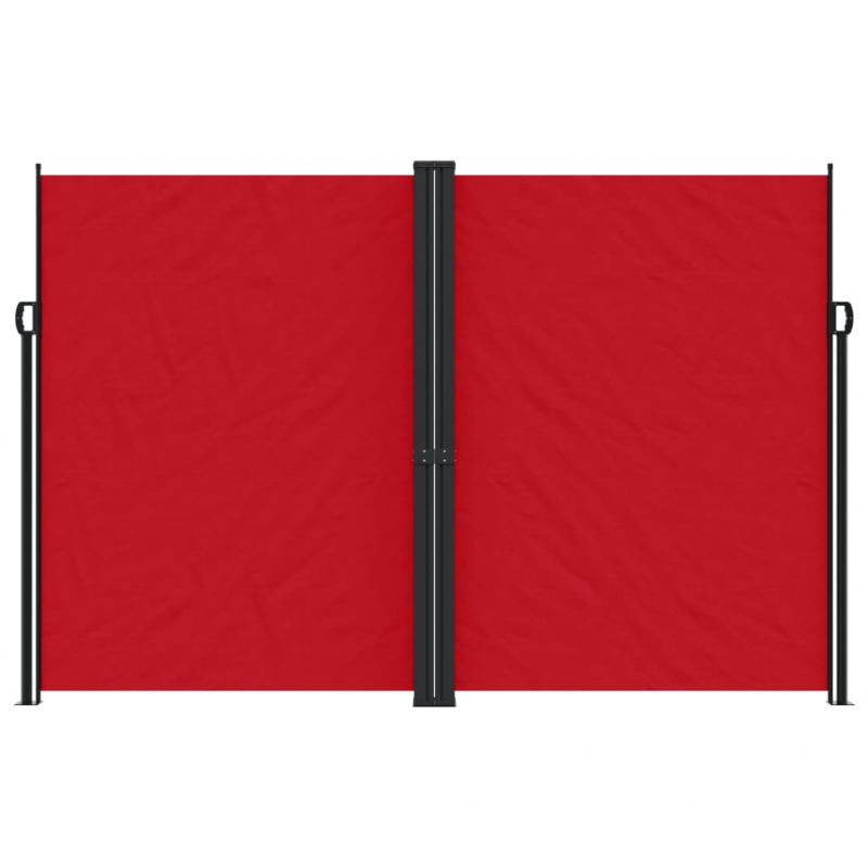 Seitenmarkise Ausziehbar Rot 220x600 cm