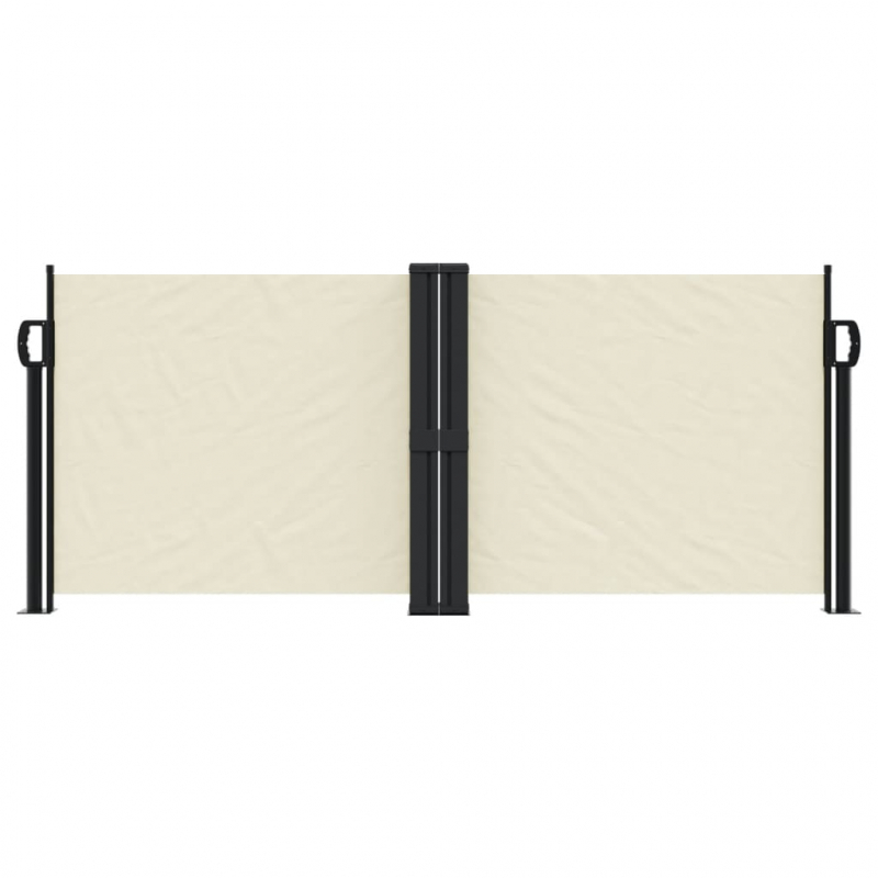 Seitenmarkise Ausziehbar Creme 100x1000 cm