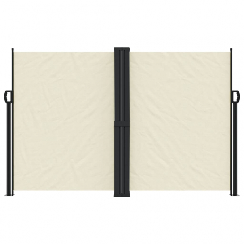 Seitenmarkise Ausziehbar Creme 160x1000 cm