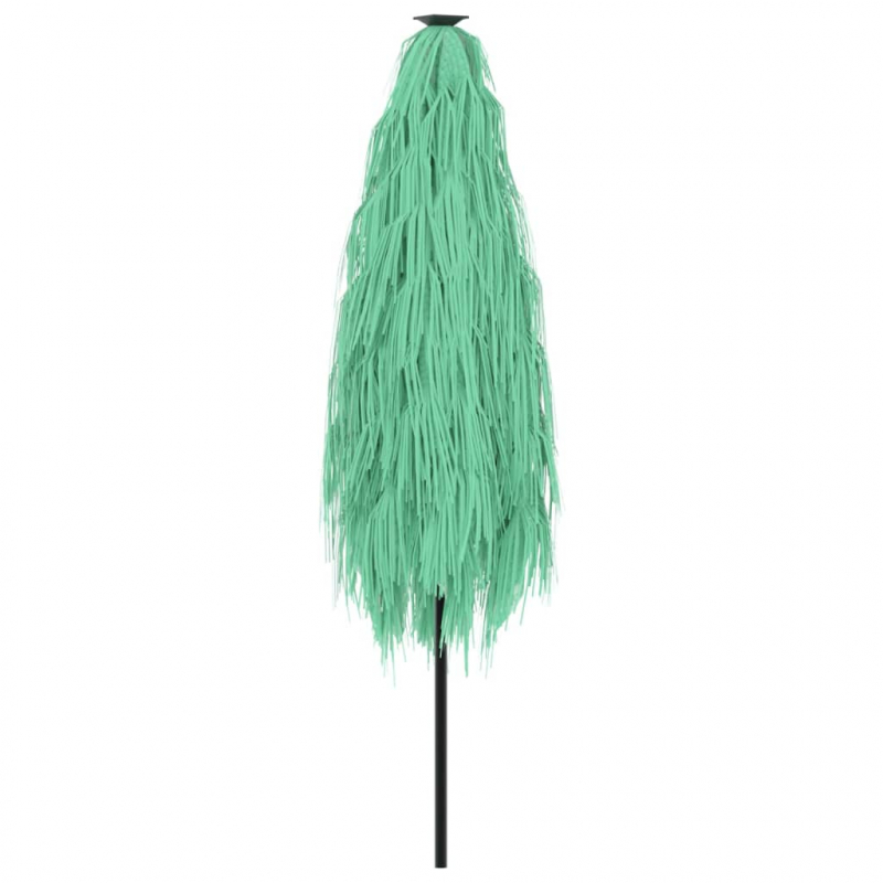 Sonnenschirm mit Stahlmast Grün 248x248x248 cm