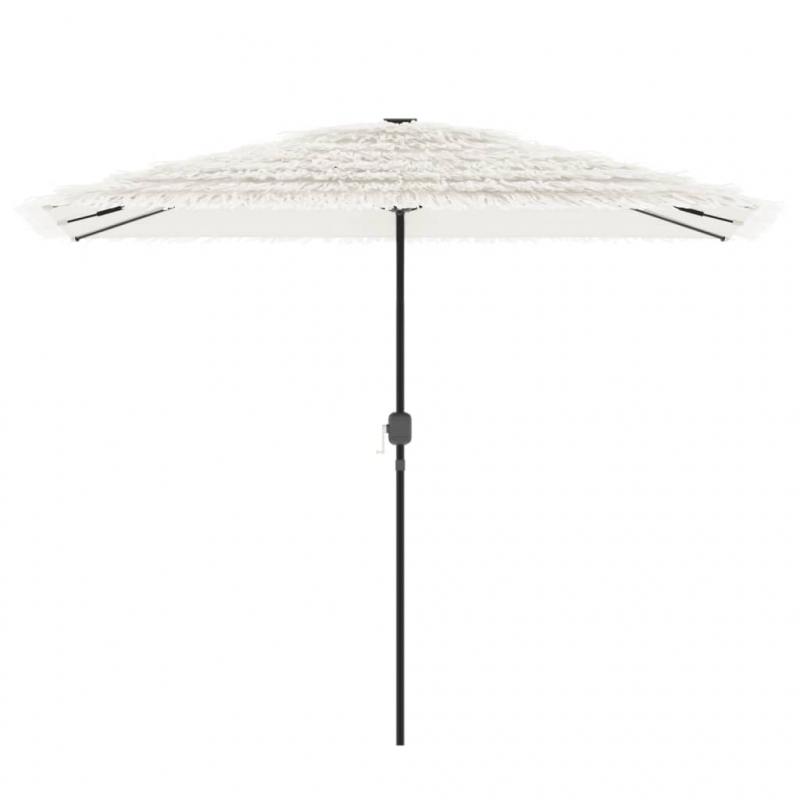 Sonnenschirm mit Stahlmast Weiß 300x200x250 cm