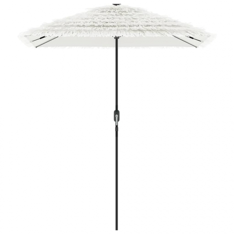Sonnenschirm mit Stahlmast Weiß 300x200x250 cm