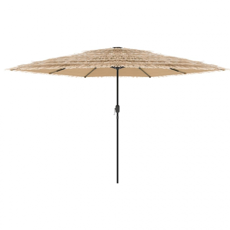 Sonnenschirm mit Stahlmast Braun 288x288x225 cm