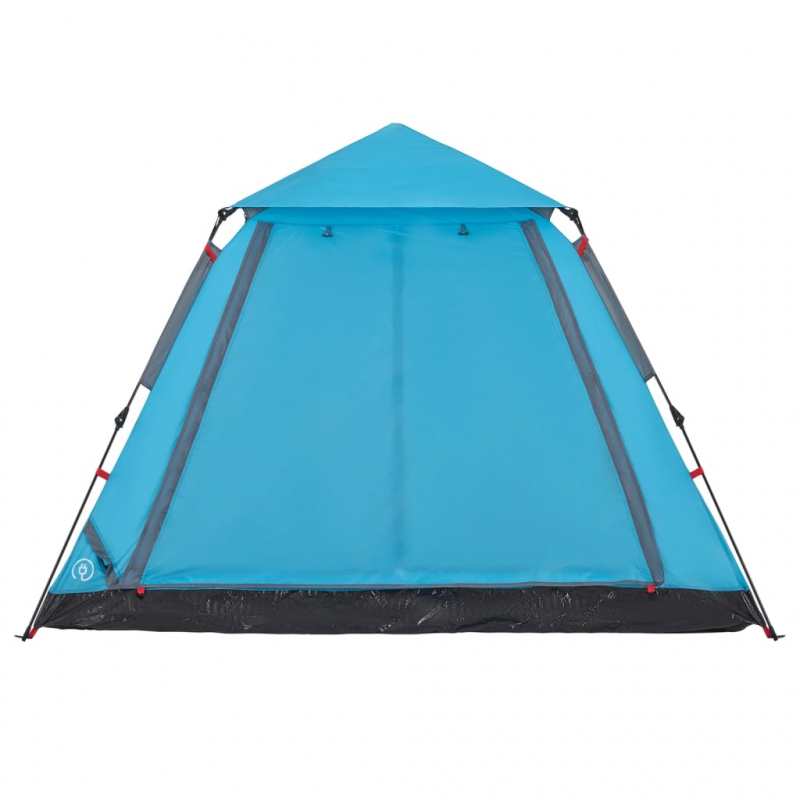 Kuppel-Campingzelt 5 Personen Blau Quick Release