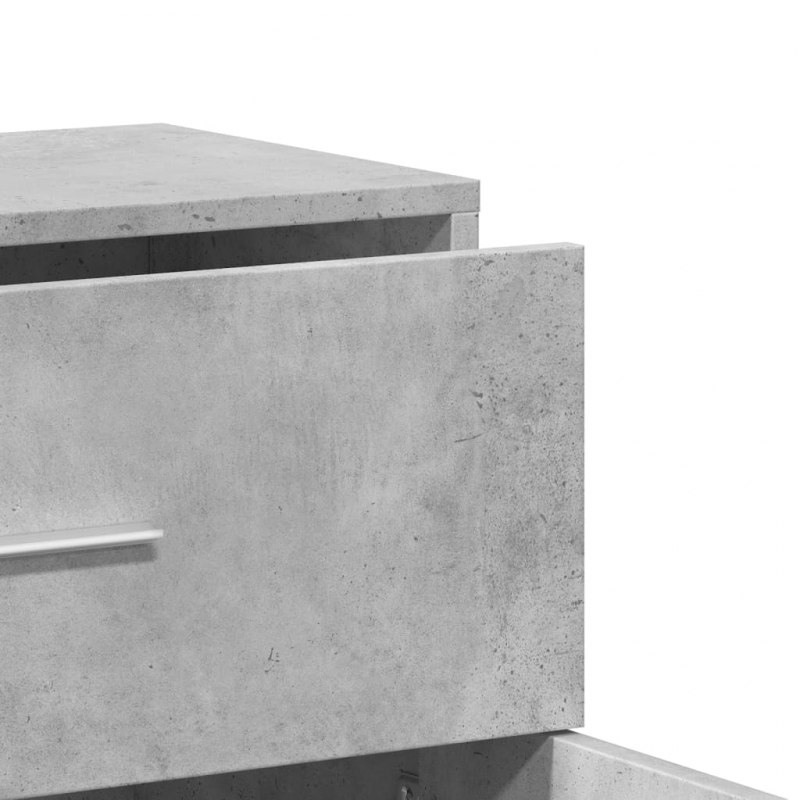 Sideboard Betongrau 60x31x70 cm Holzwerkstoff