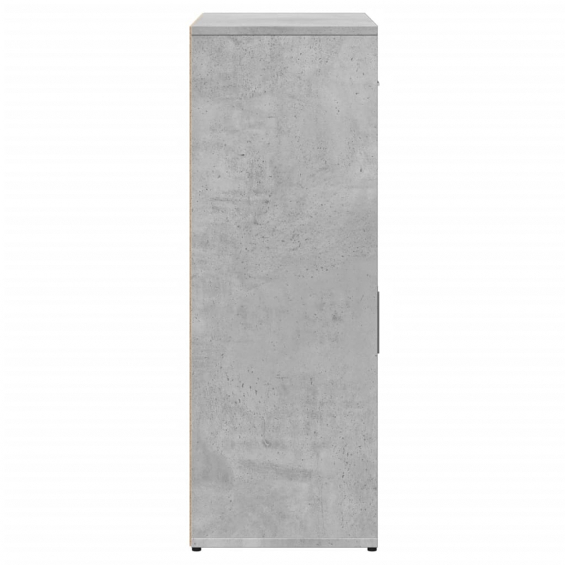 Sideboard Betongrau 60x30x84 cm Holzwerkstoff