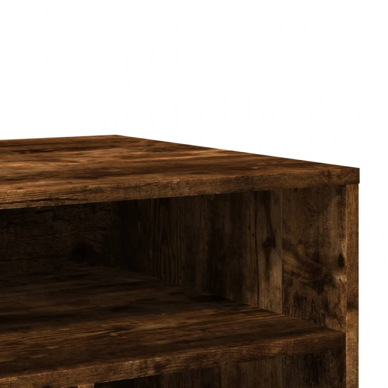 Druckerständer mit Rollen Räuchereiche 60x50x67 cm