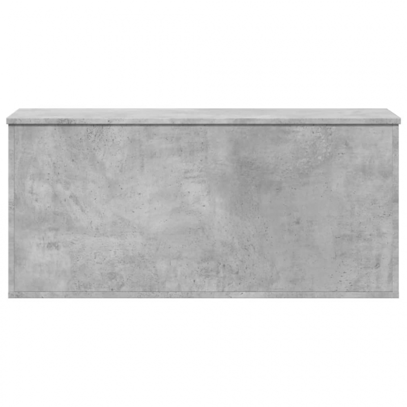 Truhe Betongrau 100x42x46 cm Holzwerkstoff