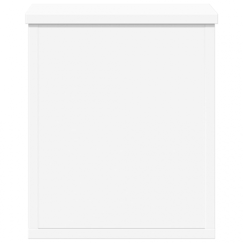 Truhe Weiß 30x35x35 cm Holzwerkstoff