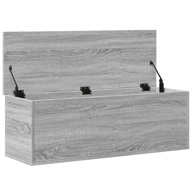 Truhe Grau Sonoma 102x35x35 cm Holzwerkstoff
