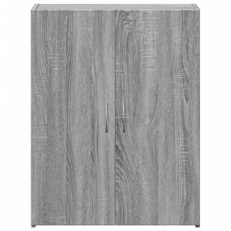 Aktenschrank Grau Sonoma 60x32x77,5 cm Holzwerkstoff