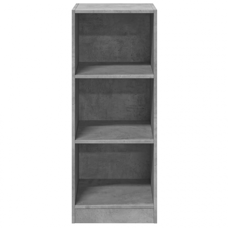 Kleiderschrank Betongrau 48x41x102 cm Holzwerkstoff