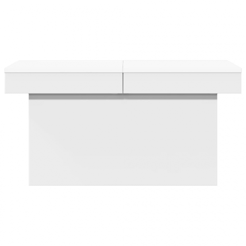 Couchtisch Weiß 100x55x40 cm Holzwerkstoff