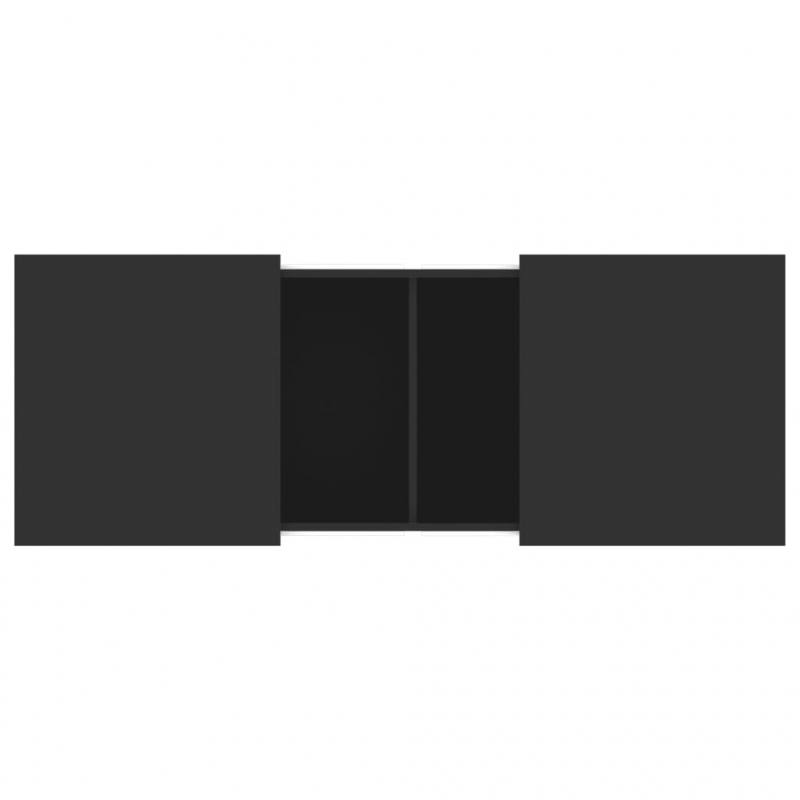 Couchtisch Schwarz 100x55x40 cm Holzwerkstoff