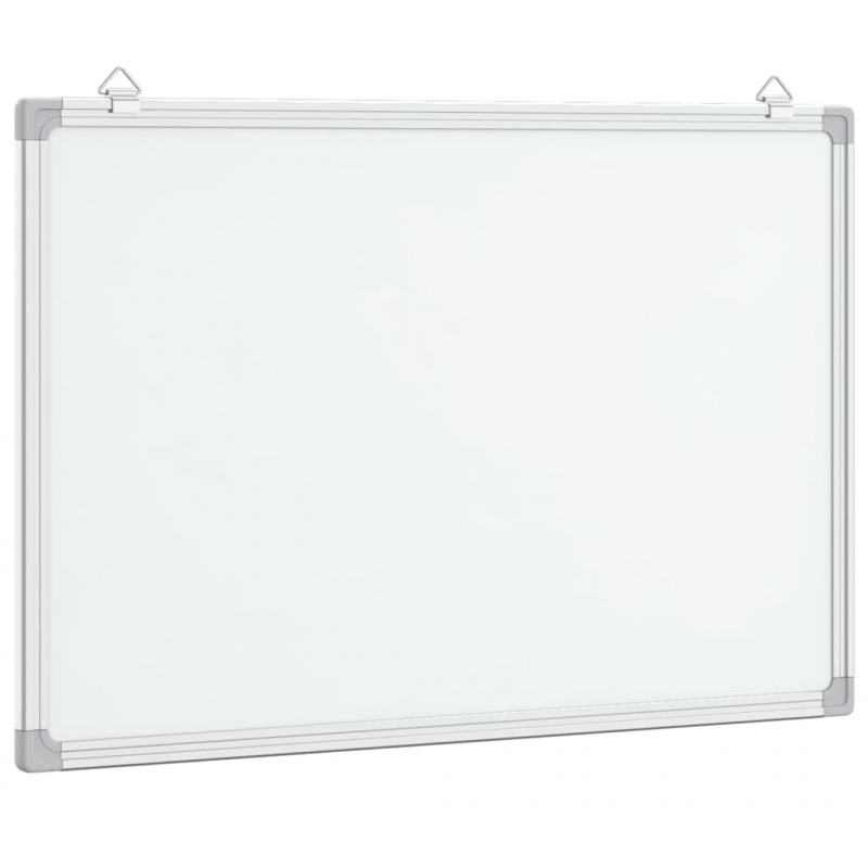 Magnetisches Whiteboard 80x60x1,7 cm Aluminium