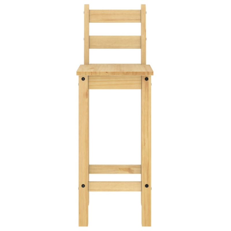 5-tlg. Bar-Set Massivholz Kiefer