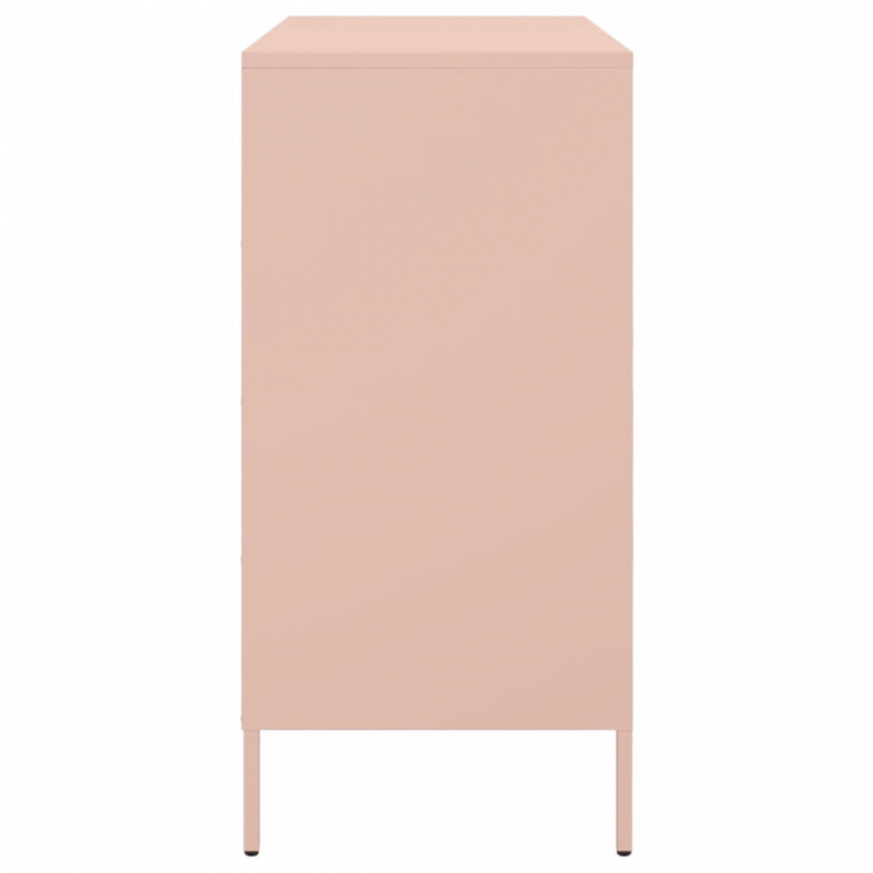 Sideboard Rosa 68x39x79 cm Stahl