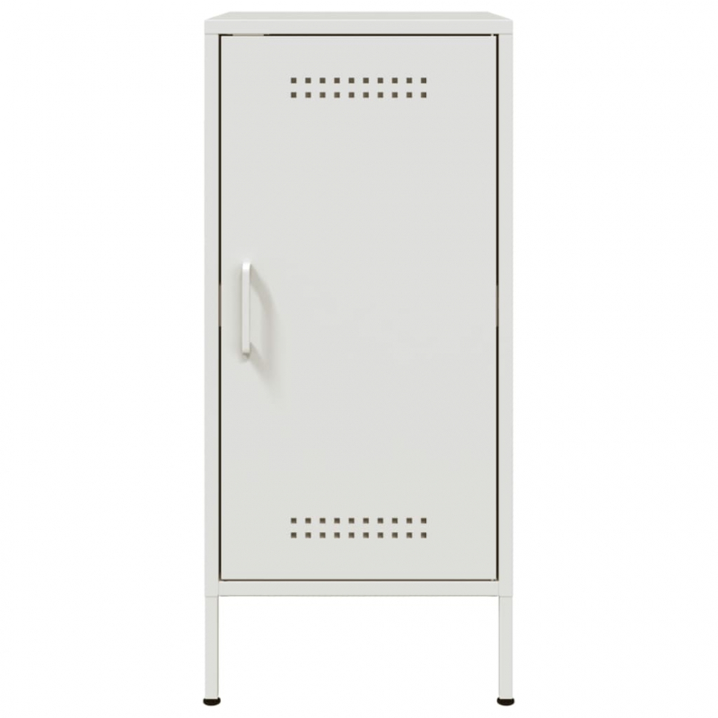 Sideboards 2 Stk. Weiß 36x39x79 cm Stahl