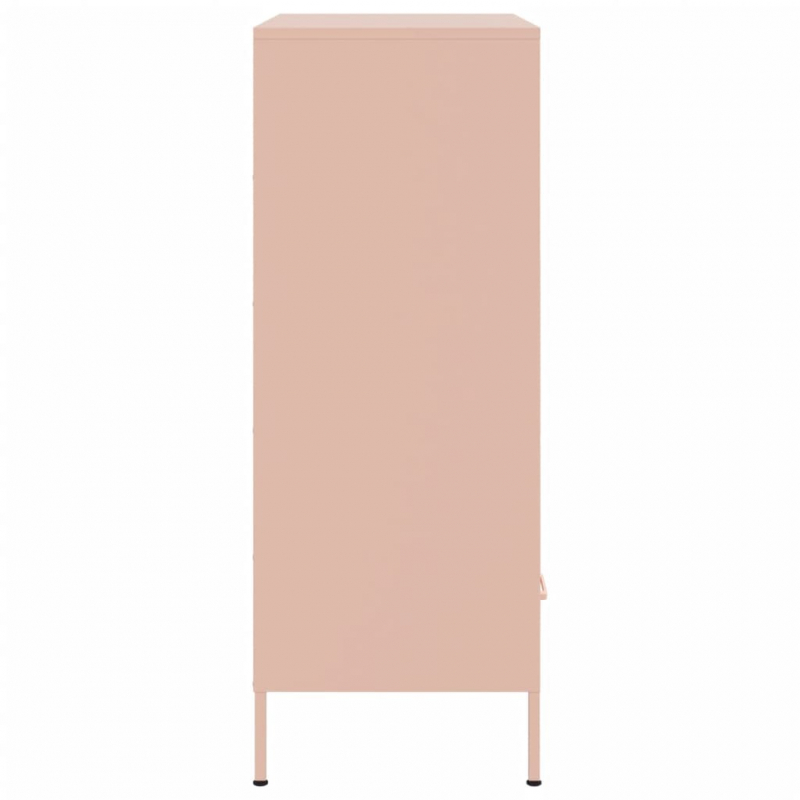 Highboard Rosa 68x39x101,5 cm Stahl