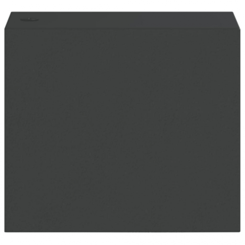 Außenwandleuchten 2 Stk. Schwarz Aluminiumdruckguss