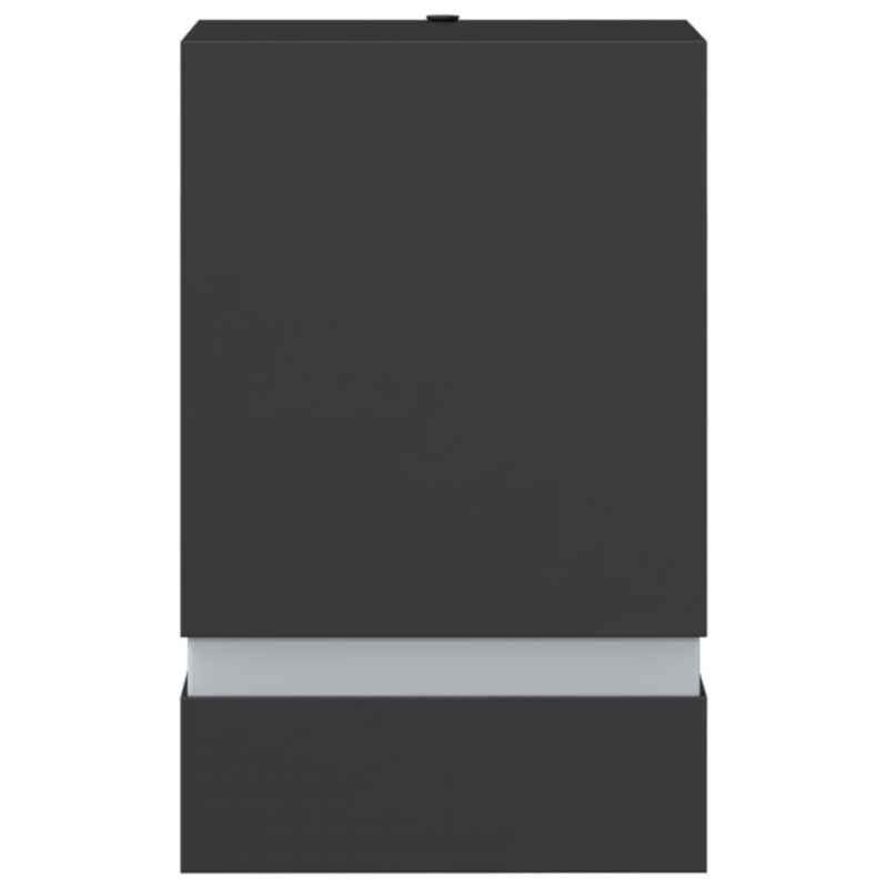 Außenwandleuchten 2 Stk. Schwarz Edelstahl