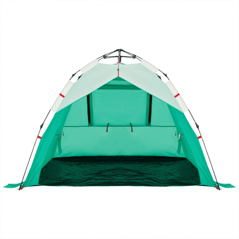 Strandzelt 3 Personen Seegrün Quick Release Wasserdicht
