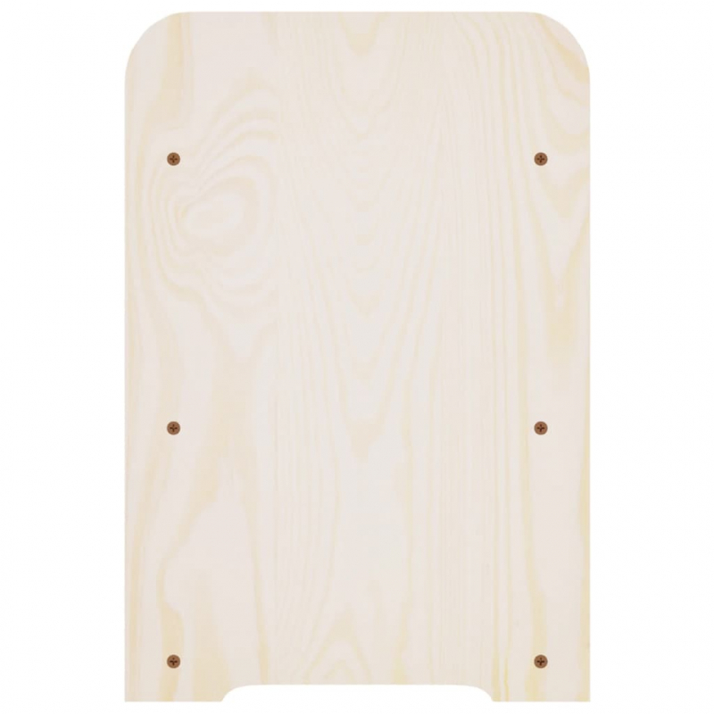 Weinregal mit Oberplatte 43x25x37 cm Massivholz Kiefer