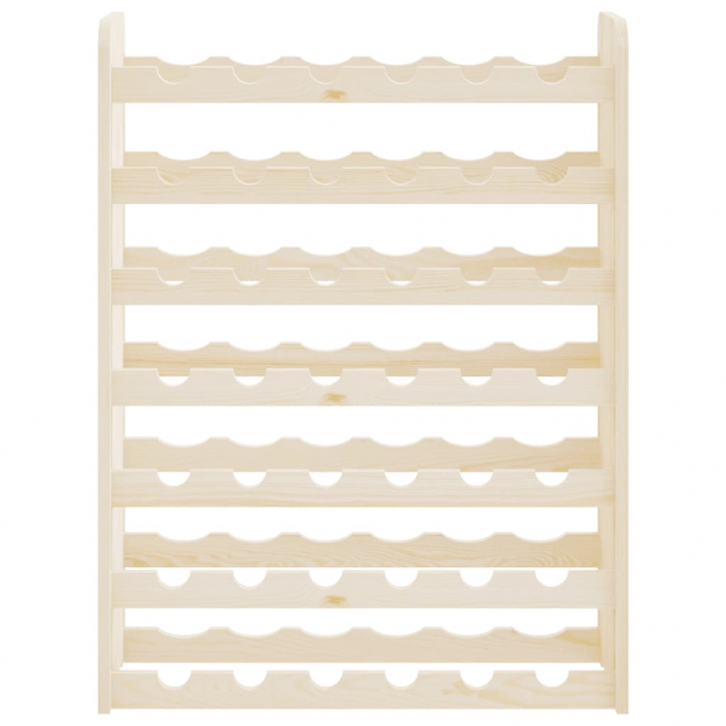 Weinregal 67,5x25x87 cm Massivholz Kiefer