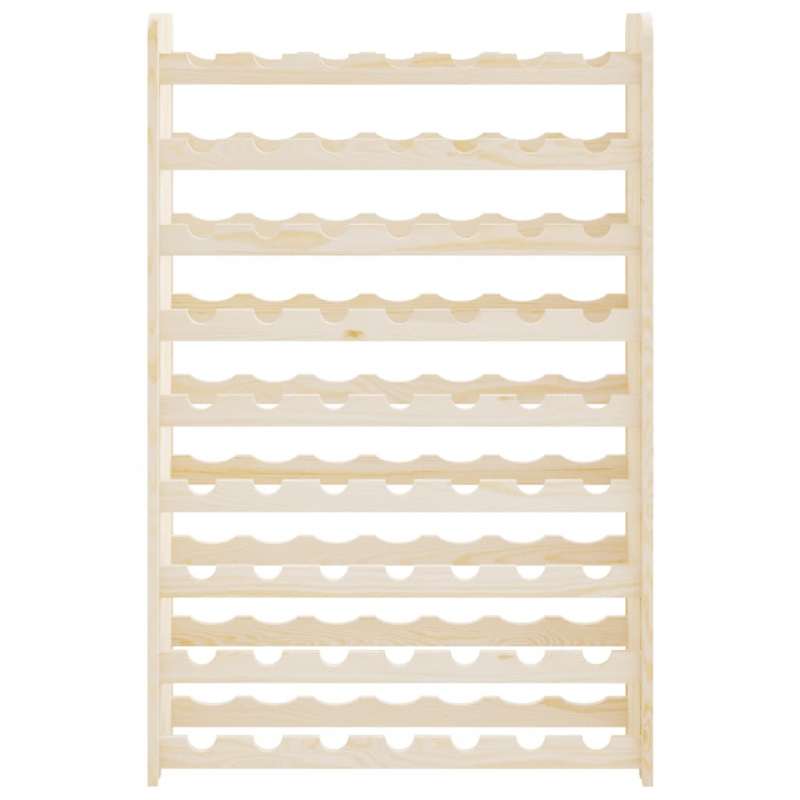 Weinregal 72,5x25x111,5 cm Massivholz Kiefer