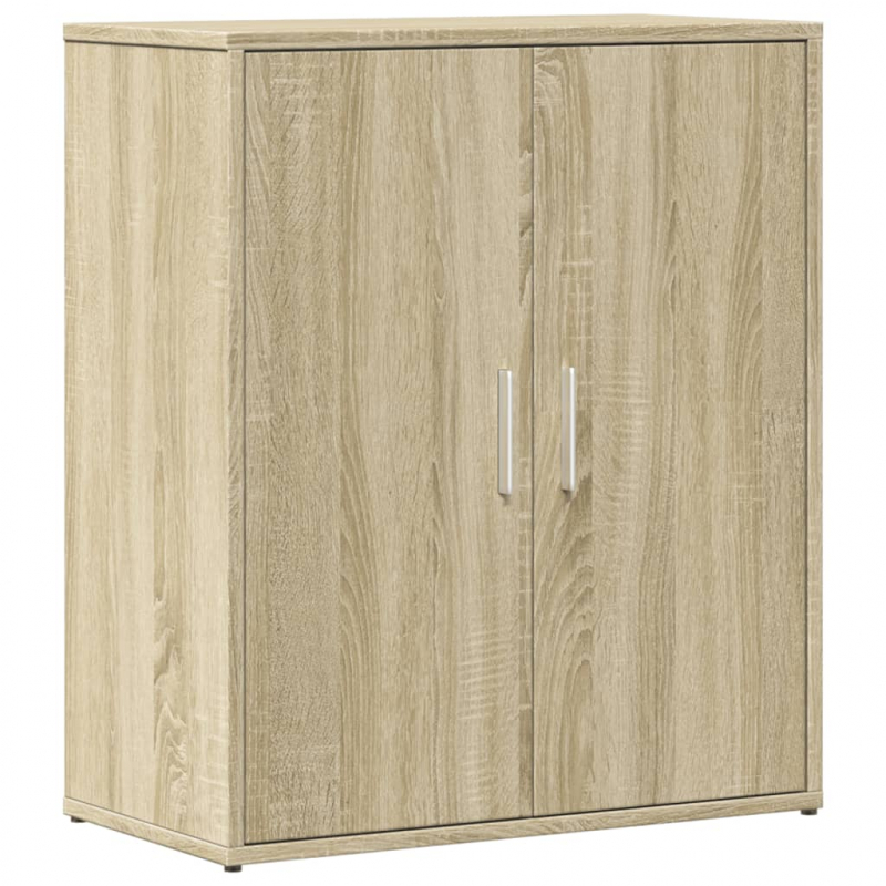 Sideboards 2 Stk. Sonoma-Eiche 60x31x70 cm Holzwerkstoff