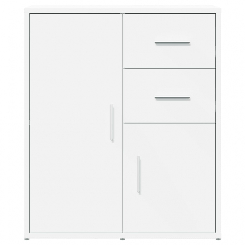 Sideboards 2 Stk. Weiß 60x31x70 cm Holzwerkstoff