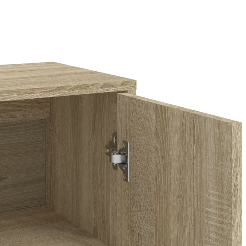 Sideboards 3 Stk. Sonoma-Eiche 60x31x84 cm Holzwerkstoff