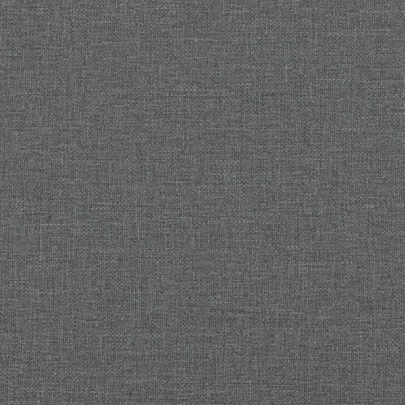 2-tlg. Sofagarnitur Dunkelgrau Stoff