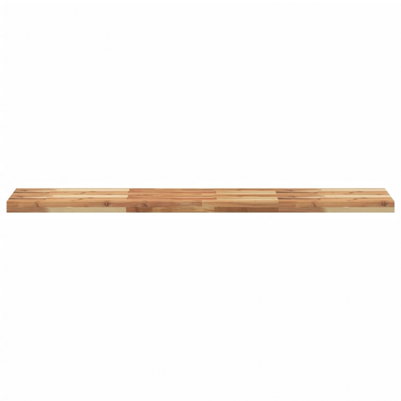 Schweberegal 160x30x4 cm Massivholz Akazie Ölbehandelt