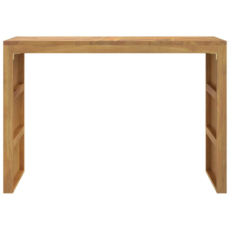 Konsolentisch 110x35x75 cm Massivholz Teak