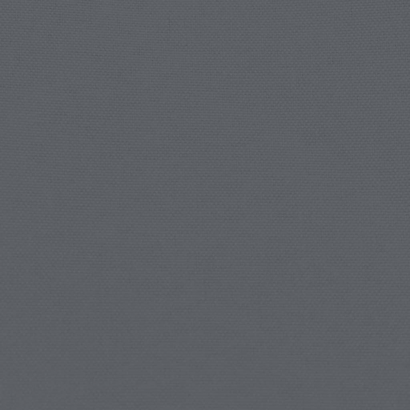 Gartenhocker mit Kissen Schwarz Aluminium