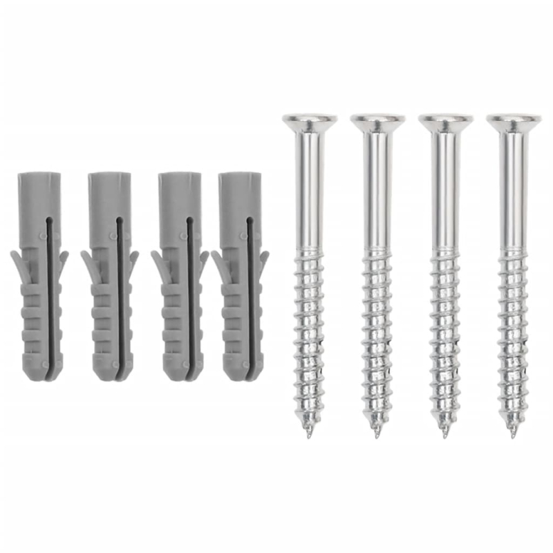 Fahrradständer 2 Stk. Wandmontage Verzinkter Stahl