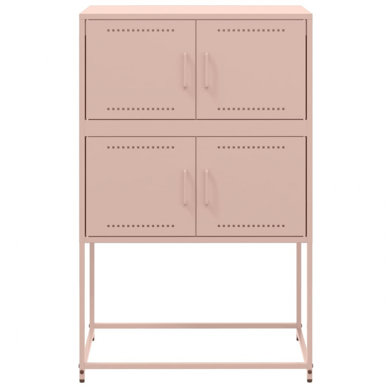 Sideboard Rosa 68,5x38,5x107 cm Stahl