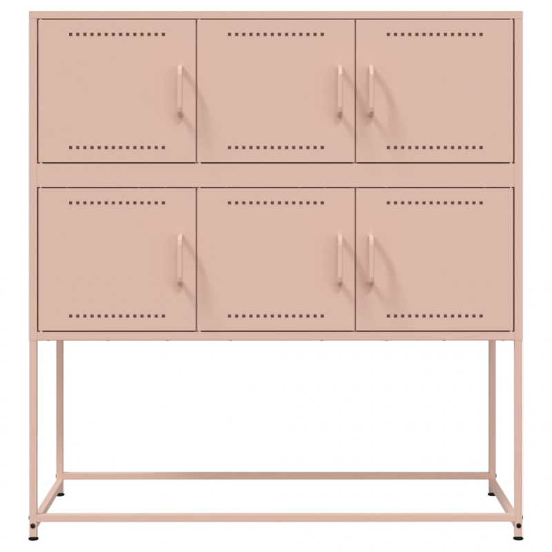 Sideboard Rosa 100,5x39x107 cm Stahl