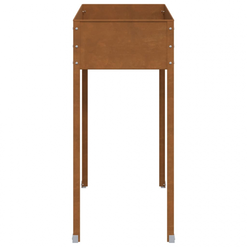 Pflanzkübel 100,5x40,5x90 cm Cortenstahl