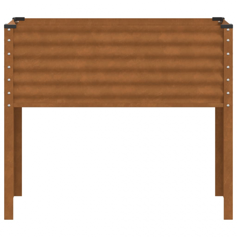 Pflanzkübel 100x41x90 cm Wetterfester Stahl