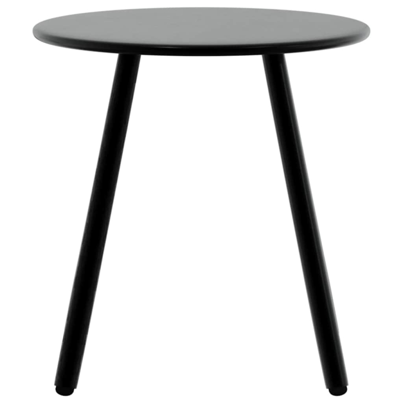 Gartenstuhl-Set 3-tlg. Schwarz Poly Rattan