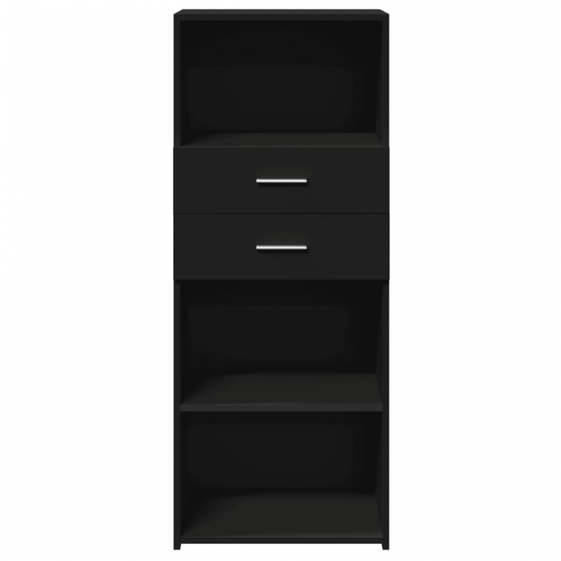 Highboard Schwarz 50x42,5x124 cm Holzwerkstoff