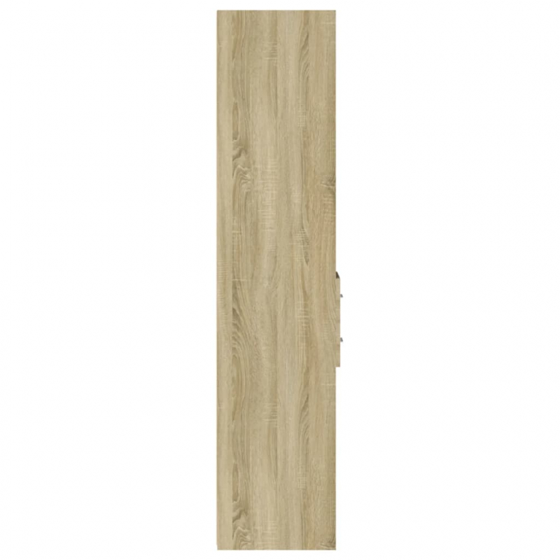 Highboard Sonoma-Eiche 30x42,5x185 cm Holzwerkstoff