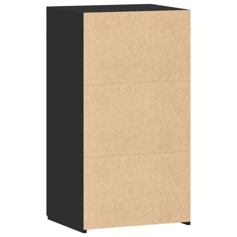 Sideboard Schwarz 50x42,5x93 cm Holzwerkstoff