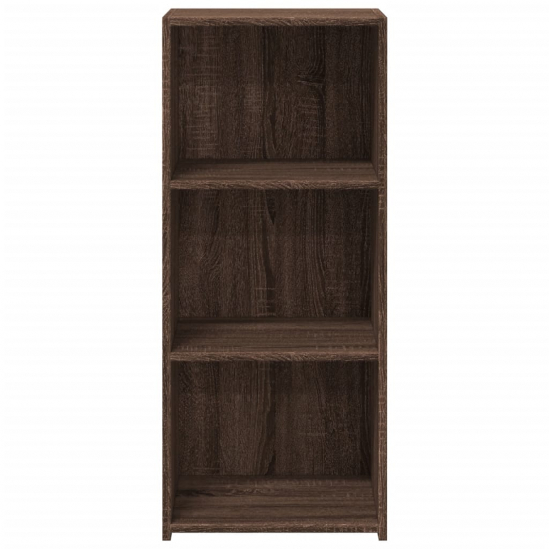 Sideboard Braun Eichen-Optik 40x41x93 cm Holzwerkstoff